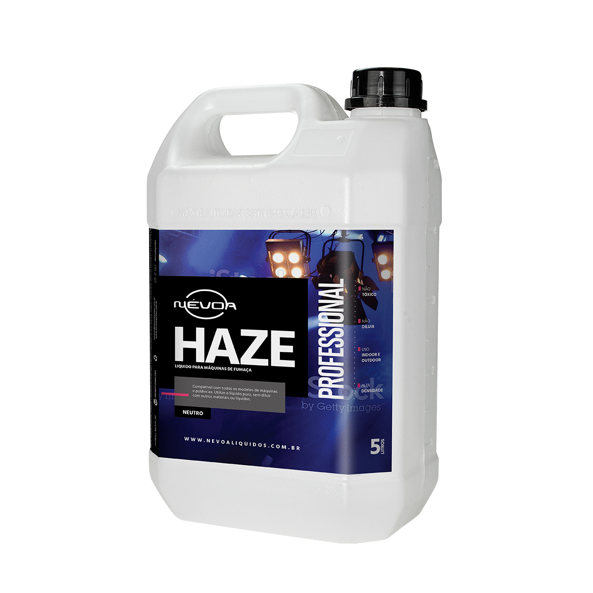 FT02 4643 LIQUIDO PARA MAQUINA DE HAZE 5 LITROS HAZE AGUA NEVOA-THUMB